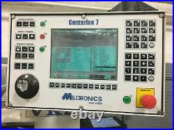Milltronics VK2 CNC Vertical Mill, conversational control, R8 Taper