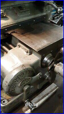 Milwaukee Kearney Trecker Model 2H Vertical Milling Machine Mill K&T 10x50 Table