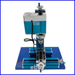 Mini Benchtop Milling & Drilling Machine Woodworking Lathe DIY Tool 100240V Mini Benchtop Milling & Drilling Machine Woodworking Lathe DIY Tool 100240V