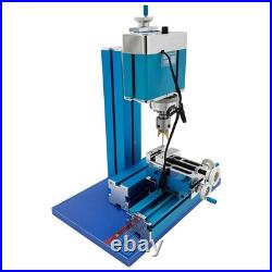 Mini Benchtop Milling & Drilling Machine Woodworking Lathe DIY Tool 100240V Mini Benchtop Milling & Drilling Machine Woodworking Lathe DIY Tool 100240V