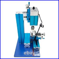 Mini Benchtop Milling & Drilling Machine Woodworking Lathe DIY Tool 100240V Mini Benchtop Milling & Drilling Machine Woodworking Lathe DIY Tool 100240V
