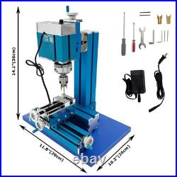Mini Benchtop Milling & Drilling Machine Woodworking Lathe DIY Tool 100240V Mini Benchtop Milling & Drilling Machine Woodworking Lathe DIY Tool 100240V