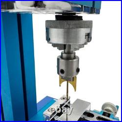 Mini Benchtop Milling & Drilling Machine Woodworking Lathe DIY Tool 100240V Mini Benchtop Milling & Drilling Machine Woodworking Lathe DIY Tool 100240V