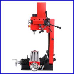 Mini Electric Milling Drilling Machine With Gear Drive Precision Vertical Tool