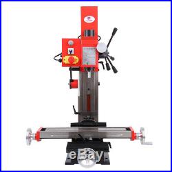 Mini Milling Drilling Machine Digital Display 120 2500rpm Gear Drive Variable