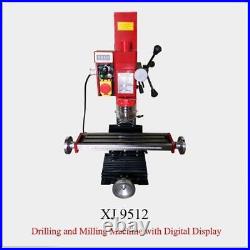 Mini Milling Machine 750W Brushless Motor Digital Display Drilling Machine