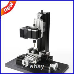 Mini Milling Machine DIY Woodworking Soft Metal Processing Tool for Hobby NEW