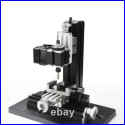 Mini Milling Machine DIY Woodworking Soft Metal Processing Tool for Hobby NEW