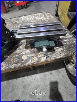 Mini XY Cross Feed Mill T Slot Table for Milling Machine