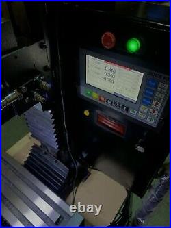 Mini cnc metal milling machine closed loop stepper motors