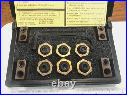 Mitee Bite Clamping System Model #tsn-625 Kit, Cam Lock T Slot Milling Clamps