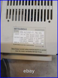 Mitsubishi HAAS Inverter FREQROL-A200 FR-A220E-5.5K-UL Spindle Drive