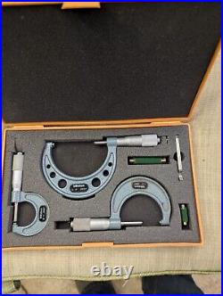 Mitutoyo micrometer set 103-932