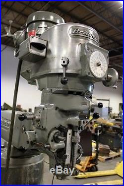 Model 2J BRIDGEPORT Vertical Mill with ACU-RITE Two-Axis DRO (New 1976)