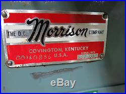 Morrison 1 1/4 Keyseater Exc Condition