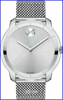 Movado Bold 3600260 Silver Stainless Steel Men's Swiss Quartz Watch