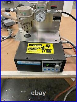 NAKANISHI NSK ASTRO E500 controller & HES501 50,000 RPM CAT40 high speed spindle