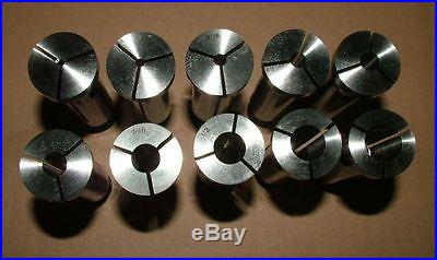 NEW 10 PC 5V C TYPE COLLET SET FOR VAN NORMAN MILLING MILL MACHINE