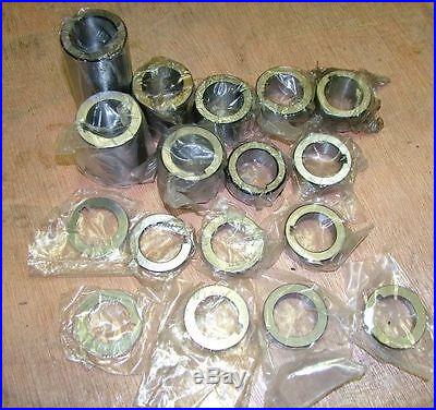 NEW 17 PC HORIZONTAL MILLING ARBOR SPACERS 1 SPACER SET