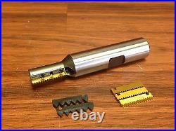 NICE ADVENT TOOL TA INDEXABLE THREAD MILL With 3/4 SHANK + ATM INSERTS