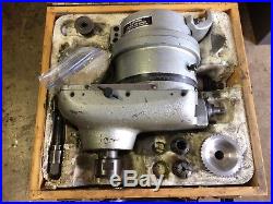 NICE VOLSTRO ROTARY MILLING ATTACHMENT With CASE & ACCESSORIES R8