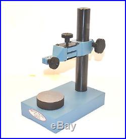 NOS AMERICAN SUN Machinists Dial Indicator Comparator Stand with Round Anvil 500-1