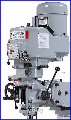 New! Ganesh 3hp Variable Speed MILL / Spindle Head 4200-rpm Milling