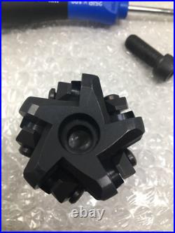 New Greenleaf 2 Face Mill Cutter 3/4 Arbor, Coolant Through, 440215