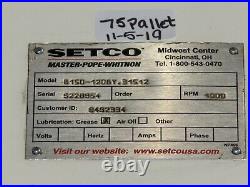 New Old Stock Setco Master Pope Whitnon B150-12dby. 31512 Spindle