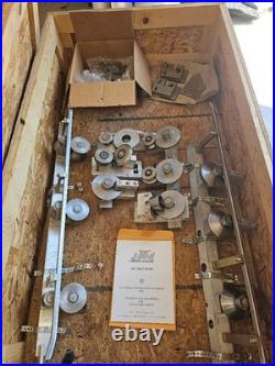 New Tech Machinery SSH 1 1/2' Mechanical Lock Roller Dies SS 150 Right Side New Tech Machinery SSH 1 1/2' Mechanical Lock Roller Dies SS 150 Right Side