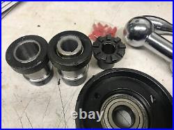 New Vertrax Milling Machine End Cap Table Parts With Bearings XYZ Bushing