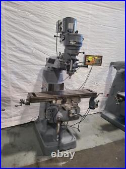 Newport Bridgeport Style Mill Milling Machine with DRO Power Feed 42 2 HP