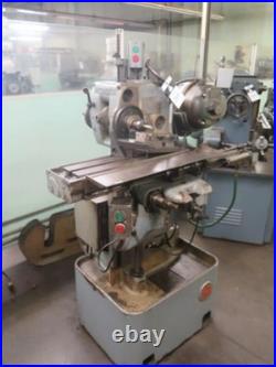 Nichols Horizontal Mill with 30-Taper Spindle, 7 x 31 Pneumatic Table, Coolant Nichols Horizontal Mill with 30-Taper Spindle, 7 x 31 Pneumatic Table, Coolant