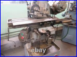 Nichols Horizontal Mill with 30-Taper Spindle, 7 x 31 Pneumatic Table, Coolant Nichols Horizontal Mill with 30-Taper Spindle, 7 x 31 Pneumatic Table, Coolant