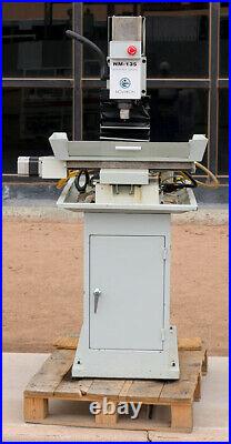 Novakon Systems Ltd. NM-135 CNC Bed Mill Bench Top Series with Stand