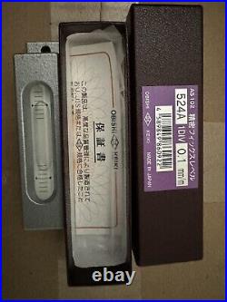 OBISHI KEIKI AS102 524A (1DIV / 0.1 mm/m) Made In JAPAN