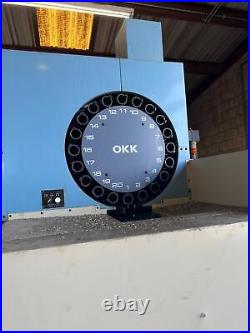 OKK VM5-II CNC VERTICAL MACHINING CENTER, FANUC 16i-M Control