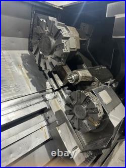 OKUMA LU25 TURNING CENTER OSP7000L, Twin Turrets, Tailstock SEE VIDEO