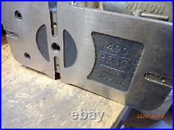 OLDER JAPAN ERON LOCK-TIGHT 4 MILLING MILL MACHINE VISE With HANDLE & SIDE STOP