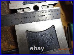 OLDER JAPAN ERON LOCK-TIGHT 4 MILLING MILL MACHINE VISE With HANDLE & SIDE STOP