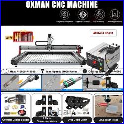 OXMAN CNC Router Machine Full Kit+UC300 Mach3 4 Axis Control Box-1610 Ball Screw