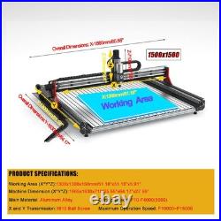 OXMAN CNC Router Machine Full Kit+UC300 Mach3 4 Axis Control Box-1610 Ball Screw