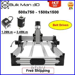 OX CNC Router Machine Kit 4 Axis Belt Driven CNC Milling Carving DIY Engraver