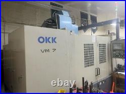Okk Vm-7 Vertical Machining Center Vm7