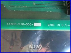 Okuma E4800-S10-003 Interface Board Lot # 4257 Listed by Greg