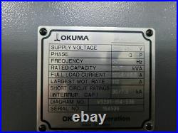 Okuma Genos M560-V CNC Vertical Machining Center, 4th Axis Ready