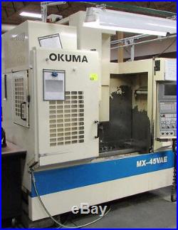 Okuma MX45 VAE Vertical Machining Centre, CNC verticle Mill