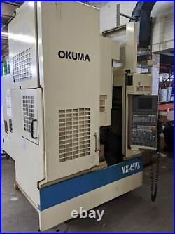 Okuma MX-45 VA, 2008 CNC Vertical machining center