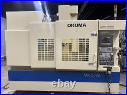 Okuma MX-55VB CNC Vertical Machining Center- Video link in the description