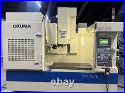 Okuma MX-55VB CNC Vertical Machining Center- Video link in the description